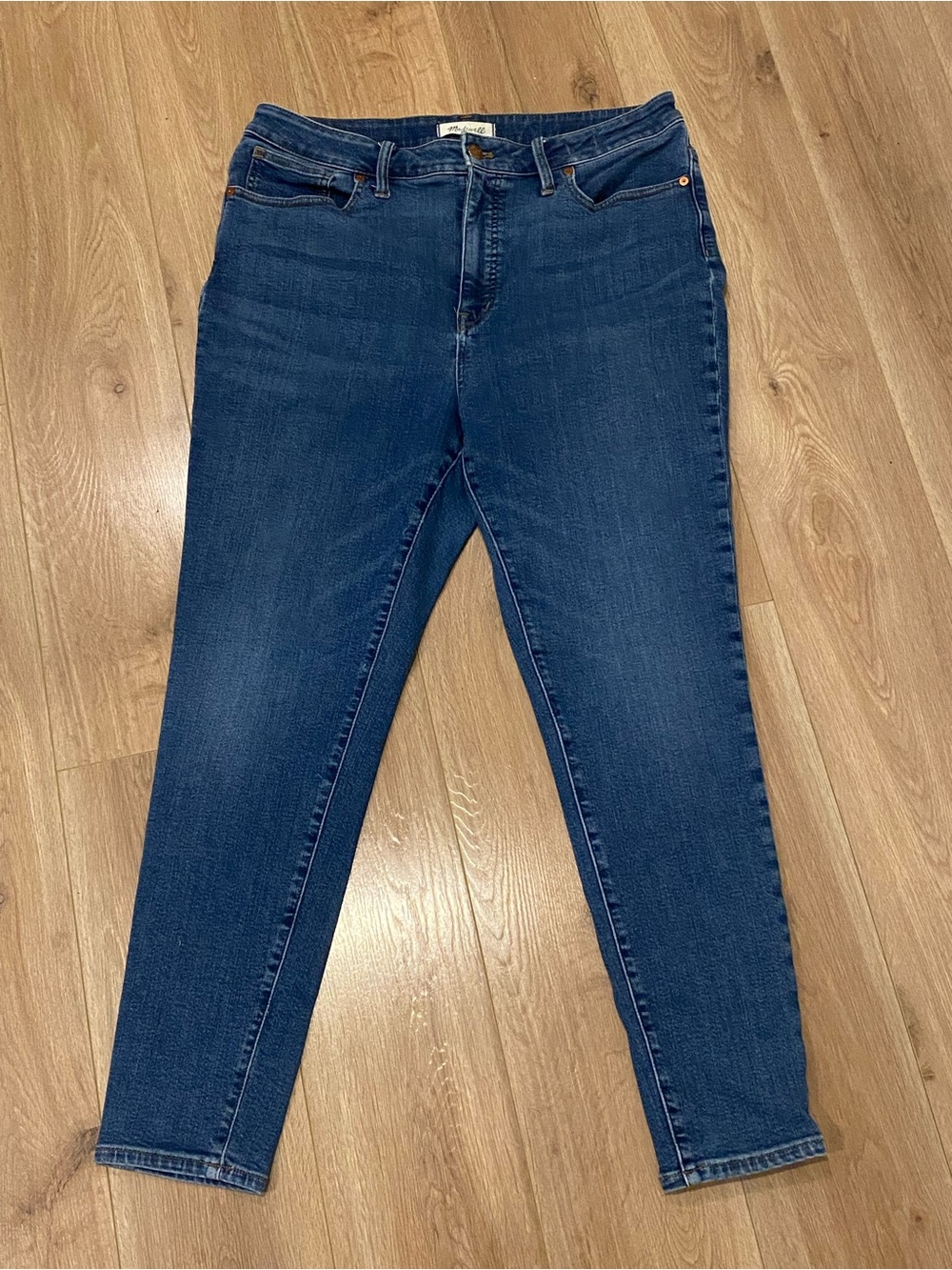 MADEWELL Curvy High Rise Skinny